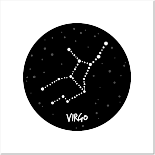 Virgo Constellation Posters and Art